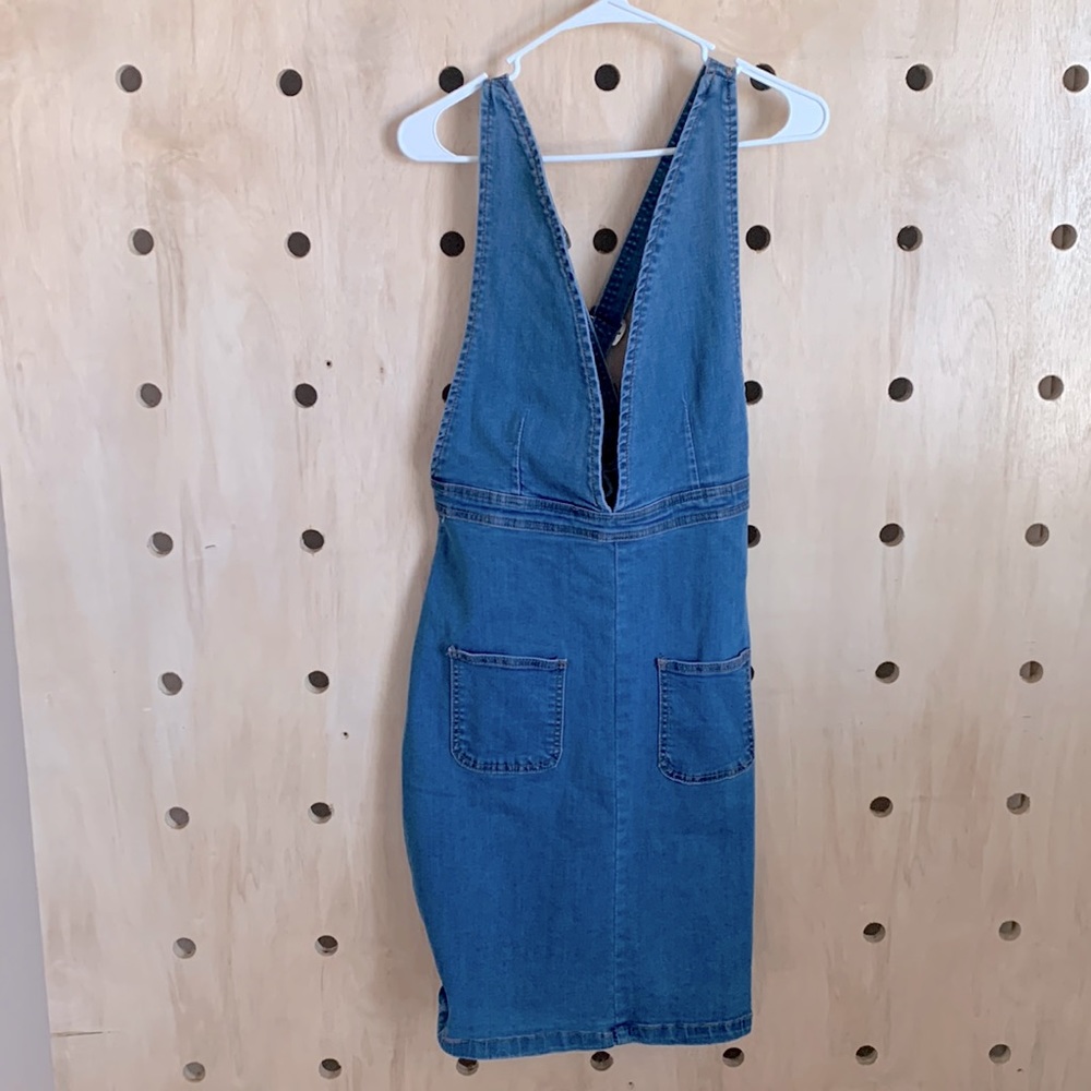 Jean Overall Dress